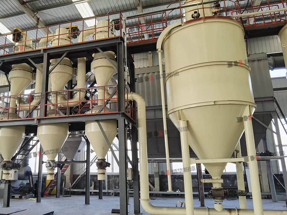 烘干后硅藻土氣流分級機(jī)--吉林某公司