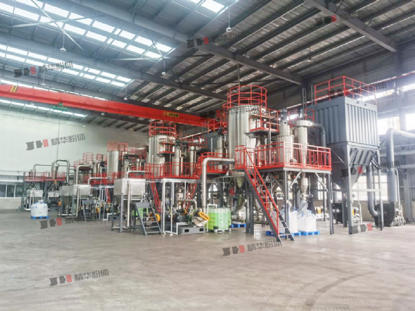 石油焦超微粉碎機--遼寧某生產(chǎn)現(xiàn)場