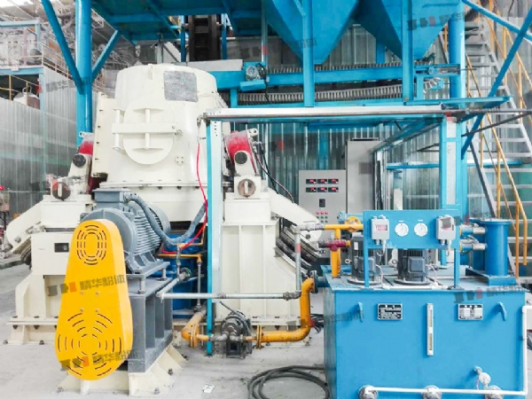 板狀剛玉立磨-山東鯤鵬某生產(chǎn)現(xiàn)場